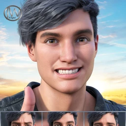 New Faces Expressions for Genesis 8.1 Male and Michael 8.1