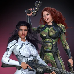 OMNI Suit for Genesis 8 and 8.1 Female Outfit Textures