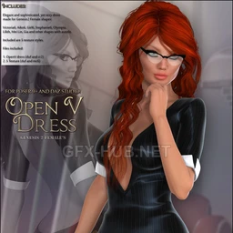 Open V Dress for G2F