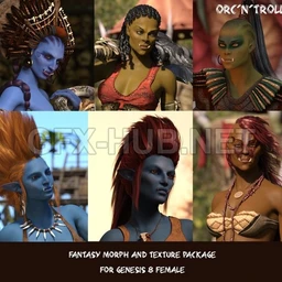 Orc and troll for G8F