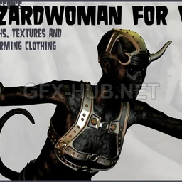 Oskarsson’s LizardWomanV4