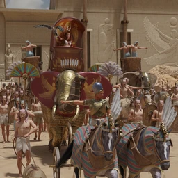 Pharaoh At War Weapons Props and Poses