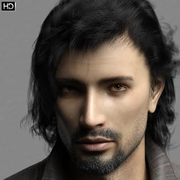 Phx Nasiri HD and Necklace for Genesis 8 Male