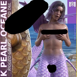 Pink Pearl Oceane For Genesis 8 Female