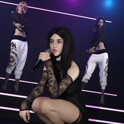 Pop Idols Generation Poses and Props for Genesis 8.1 Female