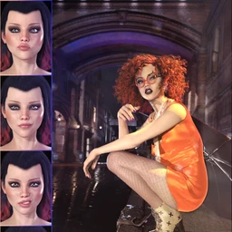 PTF Borderline Moods Poses and Expressions for Genesis 8 Female and Teen Kaylee 8