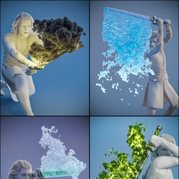 Pyromantix – Elemental Sword Materials