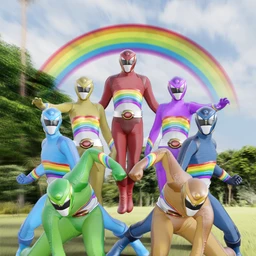Rainbow Ranger Outfit for Genesis 8 and 8.1