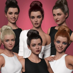 Real Faces and Bodies for Victoria 8.1