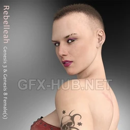 Rebelleah for Genesis 3 and 8 Female