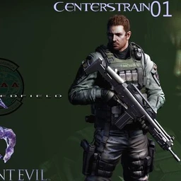 Resident Evil 6 Chris Redfield in Daz G8M