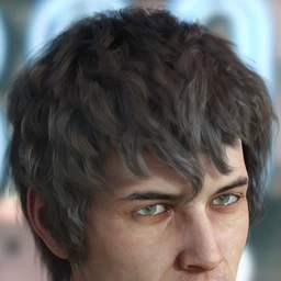 Royce Hair for Genesis 3 & 8 Male(s)