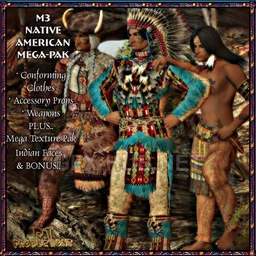RT-productions M3-Native American MEGA PAK