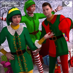 Santa’s Little Helpers for Ginger Snap Outfit