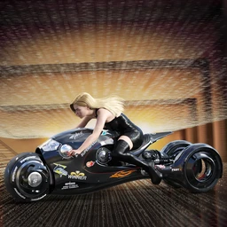 Sci-Fi Shark Motorcycle