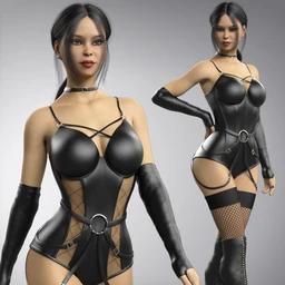 Sexy Leather for Genesis 8 and Genesis 8.1 Females
