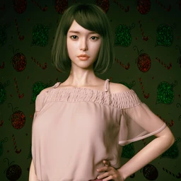 Shirley Lee Character with Hair for Genesis 8 and 8.1 Female