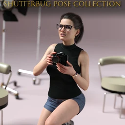 Shutterbug Pose Collection for Genesis 8 Female