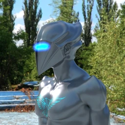 Silver Man for Genesis 8 Male