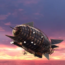 Steam Powered Dirigible