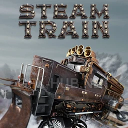 Steam Train for DS Iray