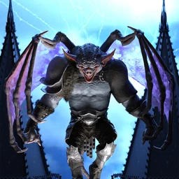 Stone Guardian Poses for Gargoyle HD
