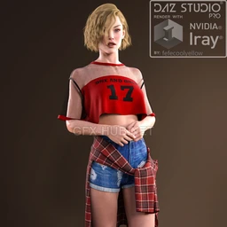 Street Fashion dForce outfit for G8F