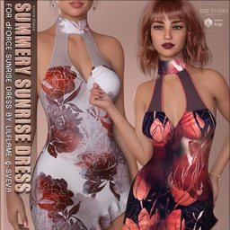 Summery for dForce Sunrise Dress G8F