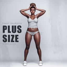Super Geometry – Plus Size – Full Body Morphs G8F