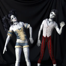 SY Cracked Creepy Dolls Genesis 8 and 8.1