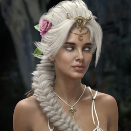 Sylveren Hair for Genesis 3 and Genesis 8 and 8.1 Females