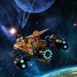 The Hammerhead X7A Explorer Starship