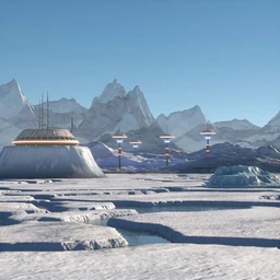 The Ice World Of Eros Prime Environment