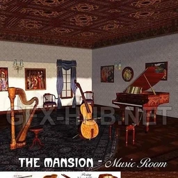 The Mansion – Music Room
