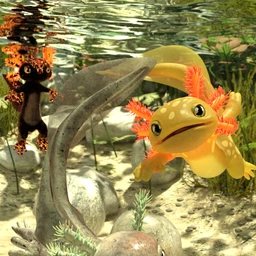 Ultimate Textures for Toon Axolotl