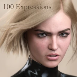 V 100 Expressions The Gold Collection 2 for Genesis 8.1 Female