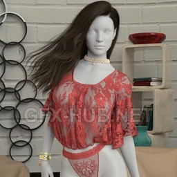 VERSUS – dForce Flowing Sleeves Bodysuit for Genesis 8 and 8.1 Female(s)