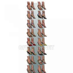 Victoria 3 High Heels