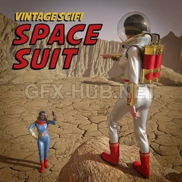 Vintage SciFi Spacesuit for G8F and G8.1F