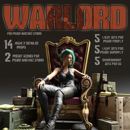 Warlord for Poser and DS