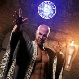 Wicked Sorcerer Poses for Genesis 8 Male