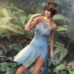 Woodland Dancer Outfit for Genesis 2 Female(s)