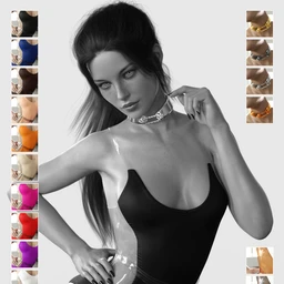 X-Fashion Andromeda Bodysuit for Genesis 8 Female(s)