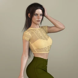 X-Fashion Delicate Touch Outfit for Genesis 8 Female(s)