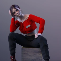 X-Fashion Girl Collection 02 for Genesis 8 Females