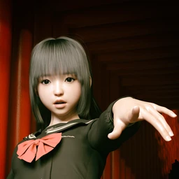 Yui Remake Character and Hair for Genesis 8.1 Female