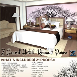 Z Grand Hotel Room + Poses