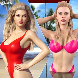 Z Summer Beauty Shape and Pose Mega Set