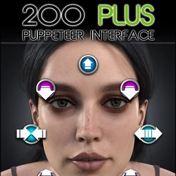 200 Plus Puppeteer Interface for Genesis 8 and 8.1