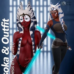 Ahsoka For Genesis 8 Female